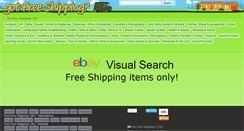 Desktop Screenshot of ie.gotfreeshipping.com